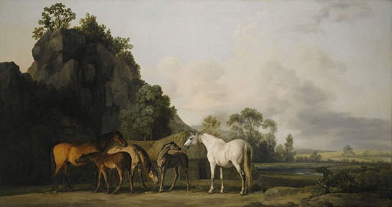 George Stubbs Brood Mares and Foals,